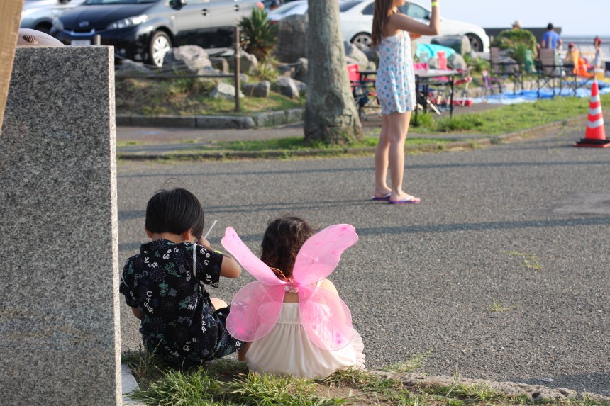 花火　子供　服装