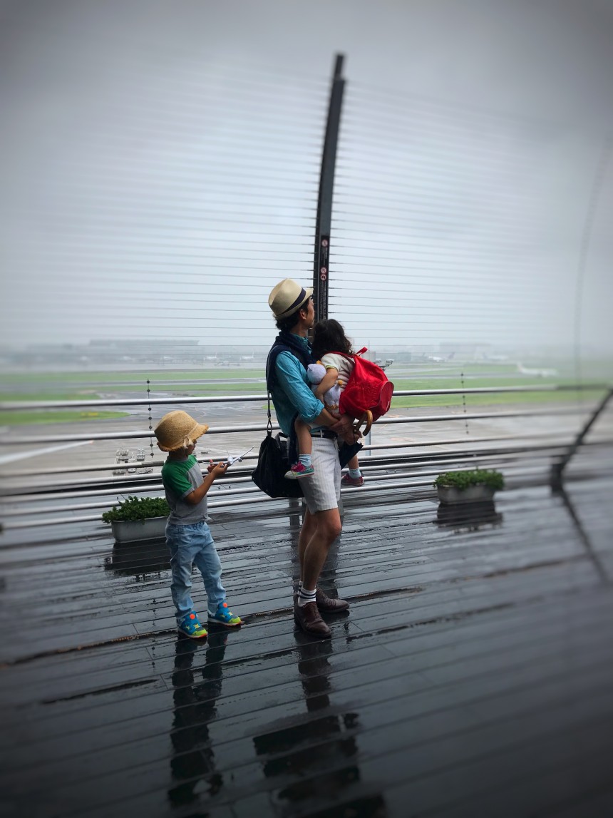 羽田空港 お出迎え